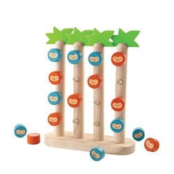 Gra cztery w rzędzie małpki