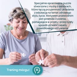 Galeria - zdjęcie nr. 4 - Gra dla Seniora Puzzle Piramida Żywienia