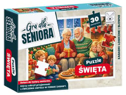 Gra dla Seniora Puzzle Święta