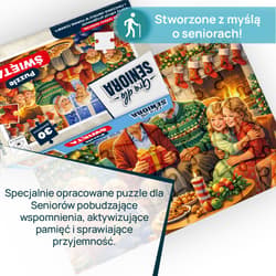 Galeria - zdjęcie nr. 2 - Gra dla Seniora Puzzle Święta