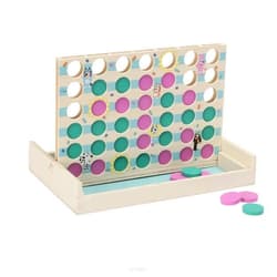 Gra drewniana Cztery w rzędzie Bluey