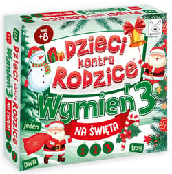 Gra Dzieci kontra Rodzice Wymień 3! Na Święta