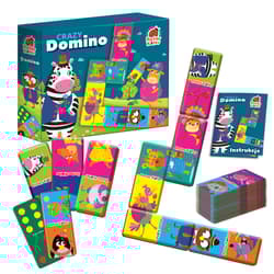 Gra edukacyjna Crazy Domino RK1150-02
