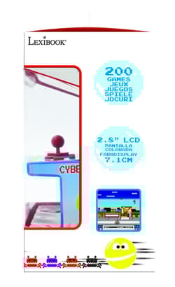 Galeria - zdjęcie nr. 4 - Gra elektroniczna Compact Cyber Arcade Lexibook JL2940
