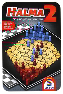 Gra Halma 2 w metalowej puszce