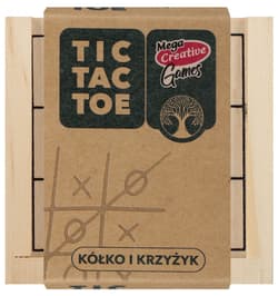 Gra Kółko i krzyżyk drewniana