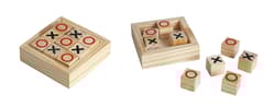 Gra Kółko i krzyżyk w drewnianej skrzynce