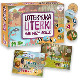 Galeria - zdjęcie nr. 2 - Gra Loteryjka Literki Mali Przyjaciele