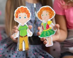 Galeria - zdjęcie nr. 3 - Gra magnetyczna Snappy Dressers Ubieranka RK2110-02