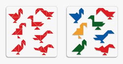 Gra Magnetyczny Tangram