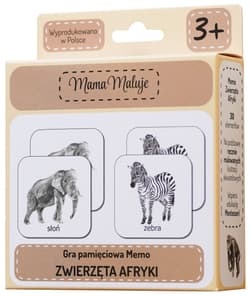 Gra Memo Zwierzęta Afryki