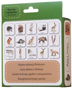 Galeria - zdjęcie nr. 2 - Gra Memo Zwierzęta leśne