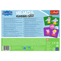Galeria - zdjęcie nr. 3 - Gra Memos classic&plus Peppa Pig wer. ukraińska 02270