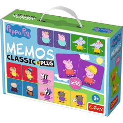 Gra Memos classic&plus Peppa Pig wer. ukraińska 02270