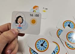 Galeria - zdjęcie nr. 3 - Gra Montessori Od czasu do czasu zegar edukacyjny