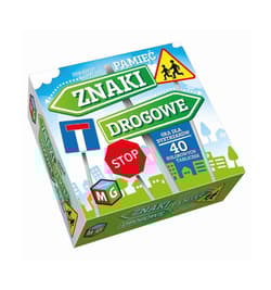 Gra pamięć Znaki drogowe