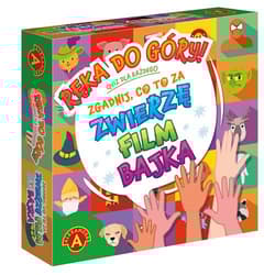 GRA PLANSZOWA QUIZ RĘKA DO GÓRY - ZWIERZĘ, FILM, BAJKa