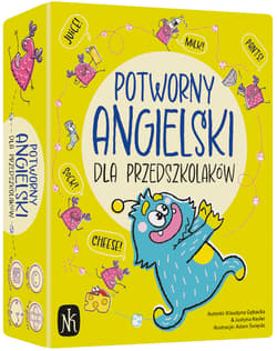 Gra Potworny Angielski dla przedszkolaków - Justyna Kesler, Gębacka Klaudyna