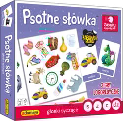 Gra Psotne słówka głoski syczące