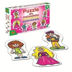 Gra Puzzle dla maluszków dziewczynki