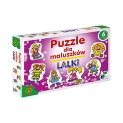 Gra Puzzle dla maluszków lalki
