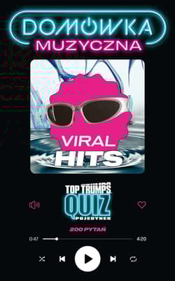 Gra QUIZ BOX Domówka Muzyczna Viral Hits 200 pytań