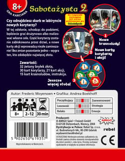 Galeria - zdjęcie nr. 2 - Gra Sabotażysta 2 dodatek