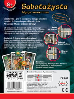 Galeria - zdjęcie nr. 2 - Gra Sabotażysta Edycja rozszerzona