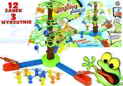 Gra Skaczace Żabki Wyrzutnie Jumping Frog