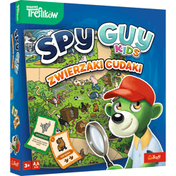 Gra Spy Guy Kids Zwierzaki Cudaki rodzina treflików 03061