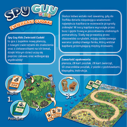 Galeria - zdjęcie nr. 3 - Gra Spy Guy Kids Zwierzaki Cudaki rodzina treflików 03061