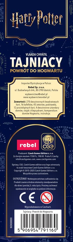 Galeria - zdjęcie nr. 3 - Gra Tajniacy Powrót do Hogwartu