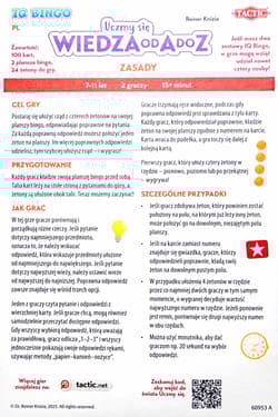 Galeria - zdjęcie nr. 3 - Gra Uczmy się Wiedza od A do Z IQ Bingo