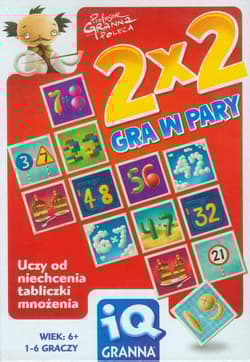 Gra w pary 2 x 2 Uczy od niechcenia tabliczki mnożenia
