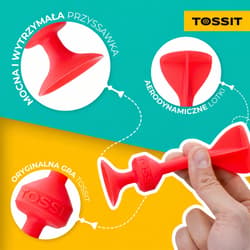 Galeria - zdjęcie nr. 5 - Gra w rzutki TOSSIT Zestaw startowy 7 sztuk dla 2 osób