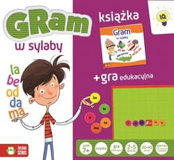 Gra w sylaby książka + gra edukacyjna - Praca zbiorowa