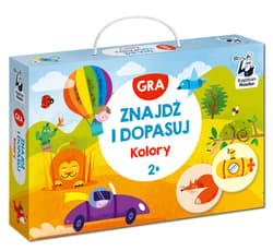 Gra Znajdź i dopasuj Kolory Kapitan Nauka