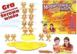Gra Zręcznościowa Serowa Wieża z Myszkami