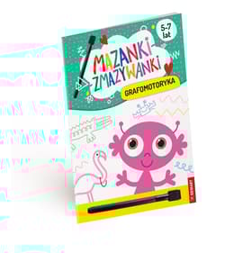 Grafomotoryka. Mazanki-zmazywanki