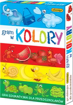 Gram w kolory Gra edukacyjna dla przedszkolaków