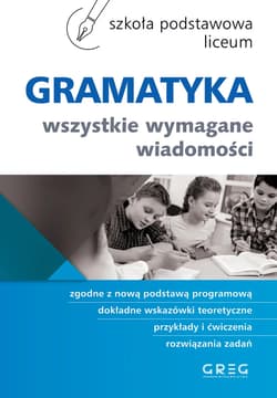 Gramatyka szkoła podstawowa gimnazjum