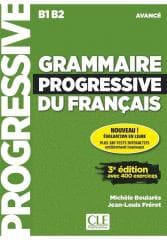 Grammaire progressive du Francais avance B1/B2+CD - Boulares Michele,  Frerot Jean-Louis