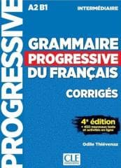 Grammaire progressive niveau... klucz ed.4 A2 B1 -  Thievenaz Odile