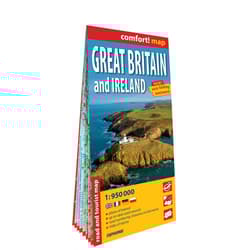 Great Britain and Ireland road and tourist map 1:950 000 wer. angielska laminat 2024 - Opracowanie Zbiorowe
