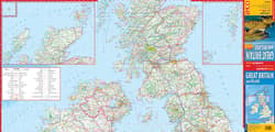 Galeria - zdjęcie nr. 5 - Great Britain and Ireland road and tourist map 1:950 000 wer. angielska laminat 2024