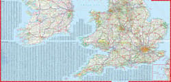 Galeria - zdjęcie nr. 3 - Great Britain and Ireland road and tourist map 1:950 000 wer. angielska laminat 2024