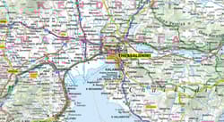 Galeria - zdjęcie nr. 3 - Grecja laminowana mapa samochodowo-turystyczna 1:750 000