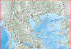 Galeria - zdjęcie nr. 3 - Greece road and tourist map 1:700 000 karton 2023