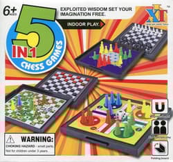 Gry 5w1 Szachy magnetyczne Chińczyk