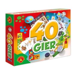 Gry rodzinne Zestaw 40 gier